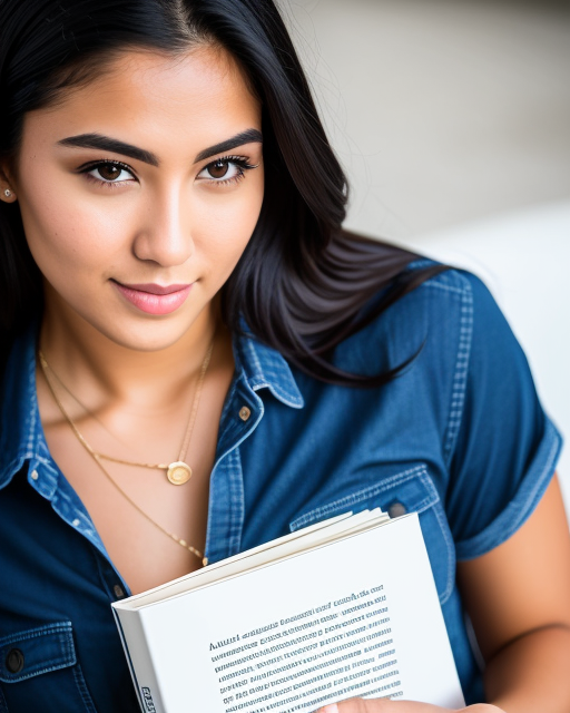 woman from Dreamstarters Publishing holding a book