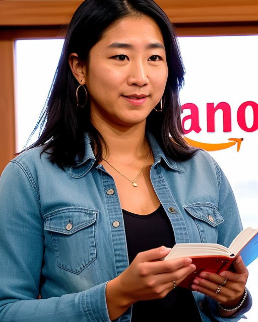 woman from Dreamstarters Publishing holding a book